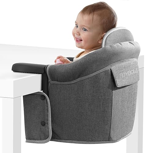 Clip On High Chair for Baby That Attaches to Table - Portable Highchair for Travel and Eating