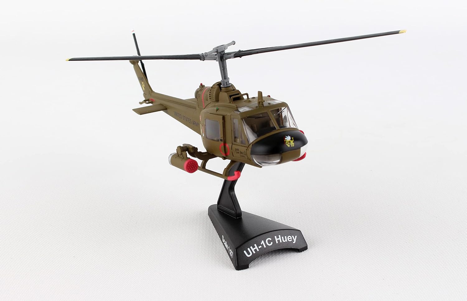 Daron Worldwide Trading Daron Postage Stamp UH-1 Huey Gunship 1:87 Vehicle