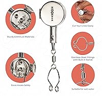 Vista 3 de HOOK-EZE Herramienta para atar nudos de pesca Protege de los anzuelos de pescado Ata nudos de pesca fácilmente Gadgets geniales