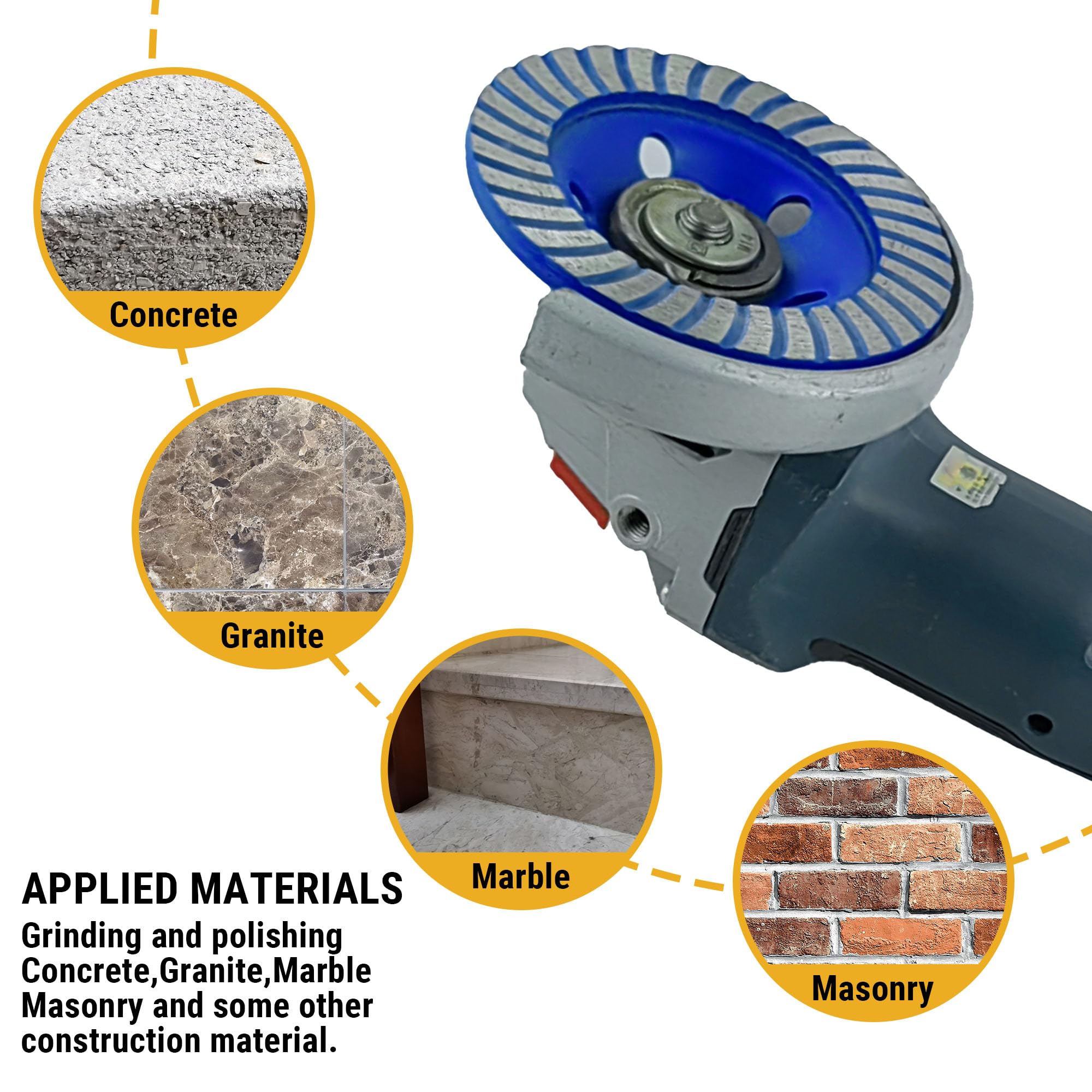 EIF Foret Diamant Brasé Sous Vide Ouvre-Trou De Marbre De Perceuse De