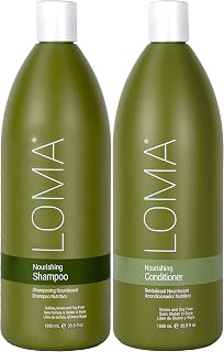 Loma Hair Care Nourishing Shampoo & Conditioner Duo pack, 33.8 fl oz (1000ml)