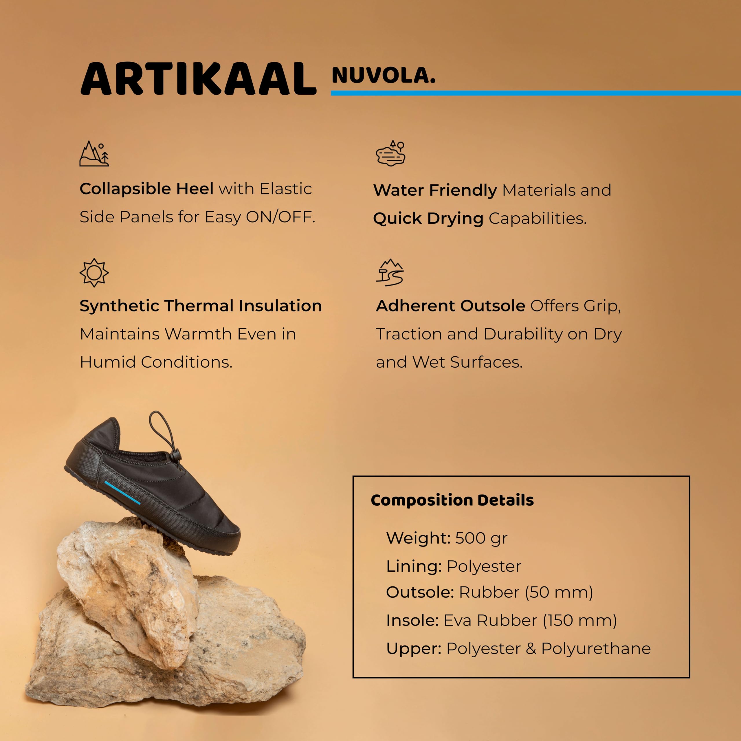 NUVOLA. Zapatillas de casa Confort Artikaal para Mujer y Hombre