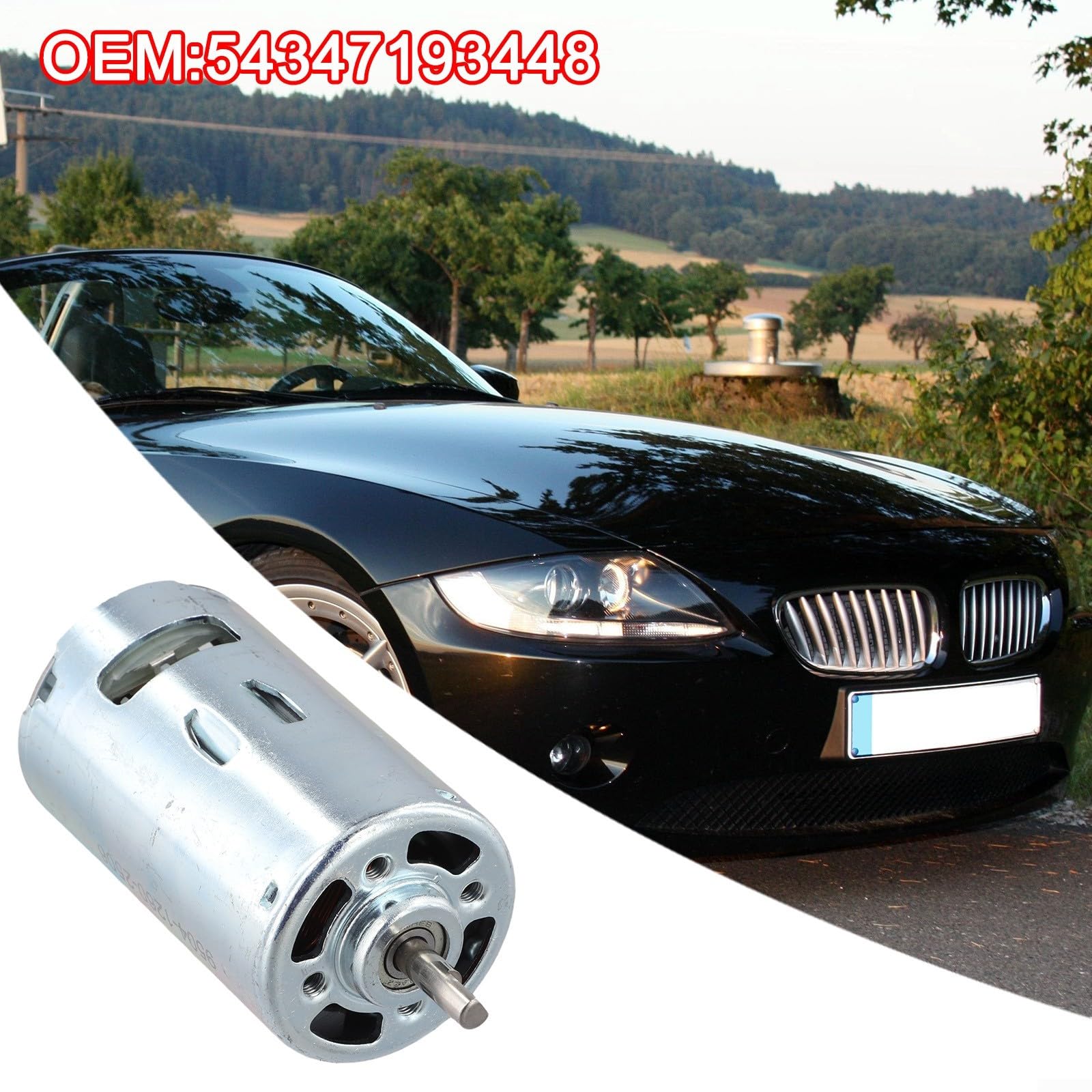 Motore idraulico del tetto di TOPs convertibile per Z4 E85 2003-2008, parte di ricambio diretta 54347193448 54347119633 54347079586, meccanismo Soft TOPs di qualità OEM