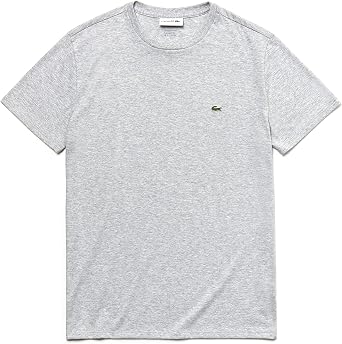 Lacoste Men's Kurz rmliges T-Shirt Aus Pima-Baumwolle Mit Rundhalsausschnitt T-Shirt Pack of 1