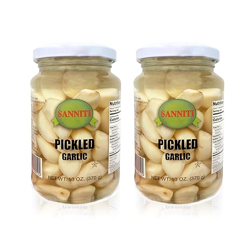 Sanniti Ajo en escabeche, 13 oz (paquete de 2)
