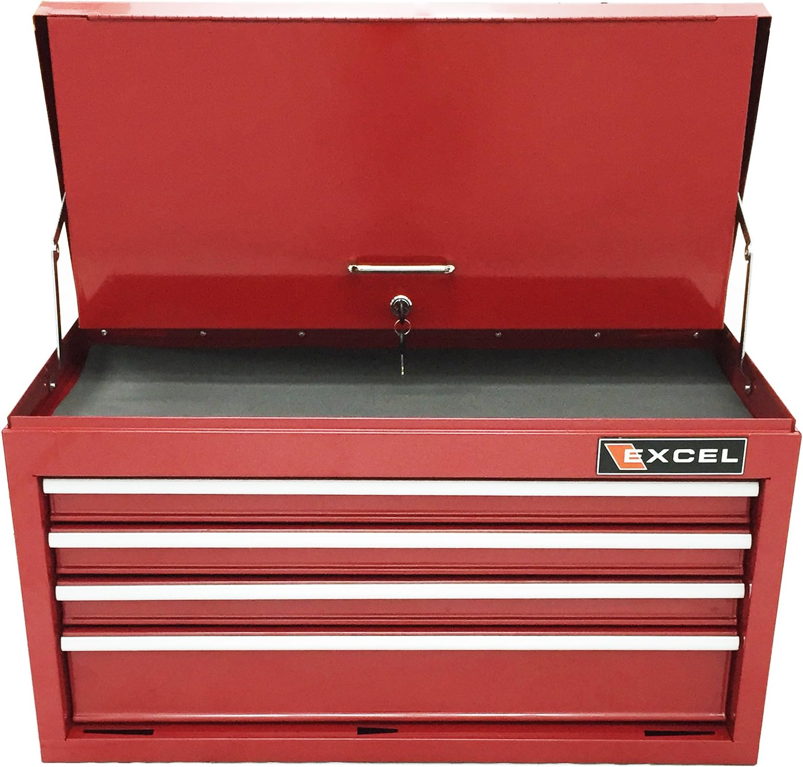 Excel TB2060BBSA-Red 26-Inch Steel Chest, Red