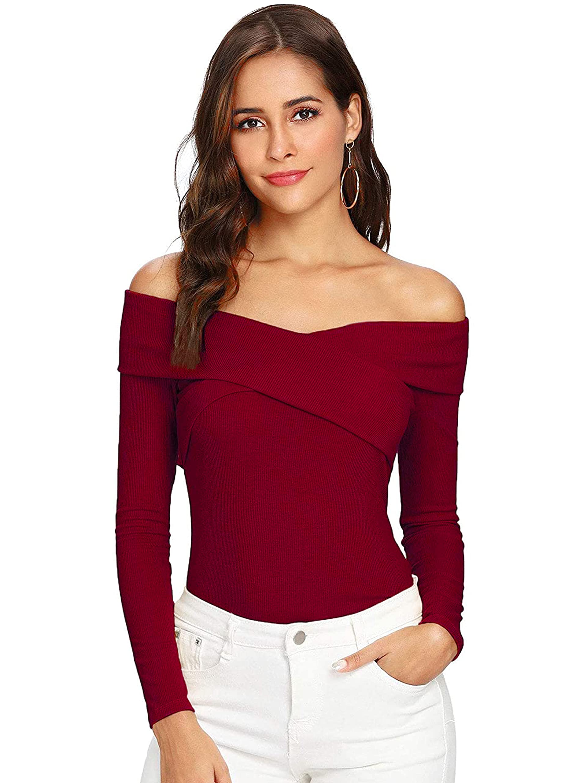 illi london Women's Off-Shoulder TOP-picture-27