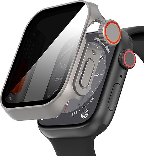 Suoman Funda protectora de pantalla de privacidad para Apple Watch Series 987 de 1.772 in, parece una funda ultraprotectora Funda protectora de disponible en Yaxa Peru