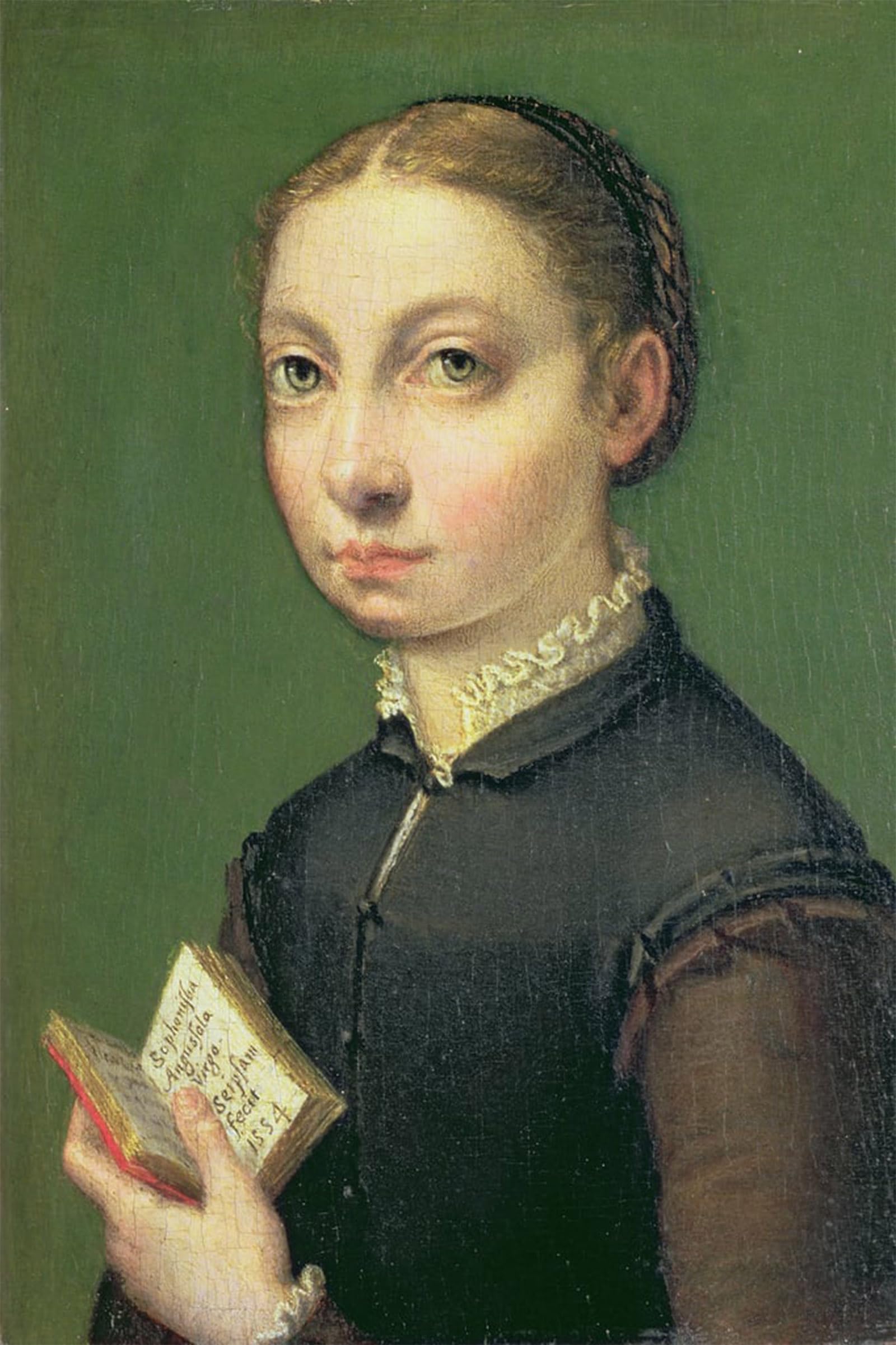 Toile autoportrait par Sofonisba Anguissola affiche art décorative bureau 60x90cm - 5