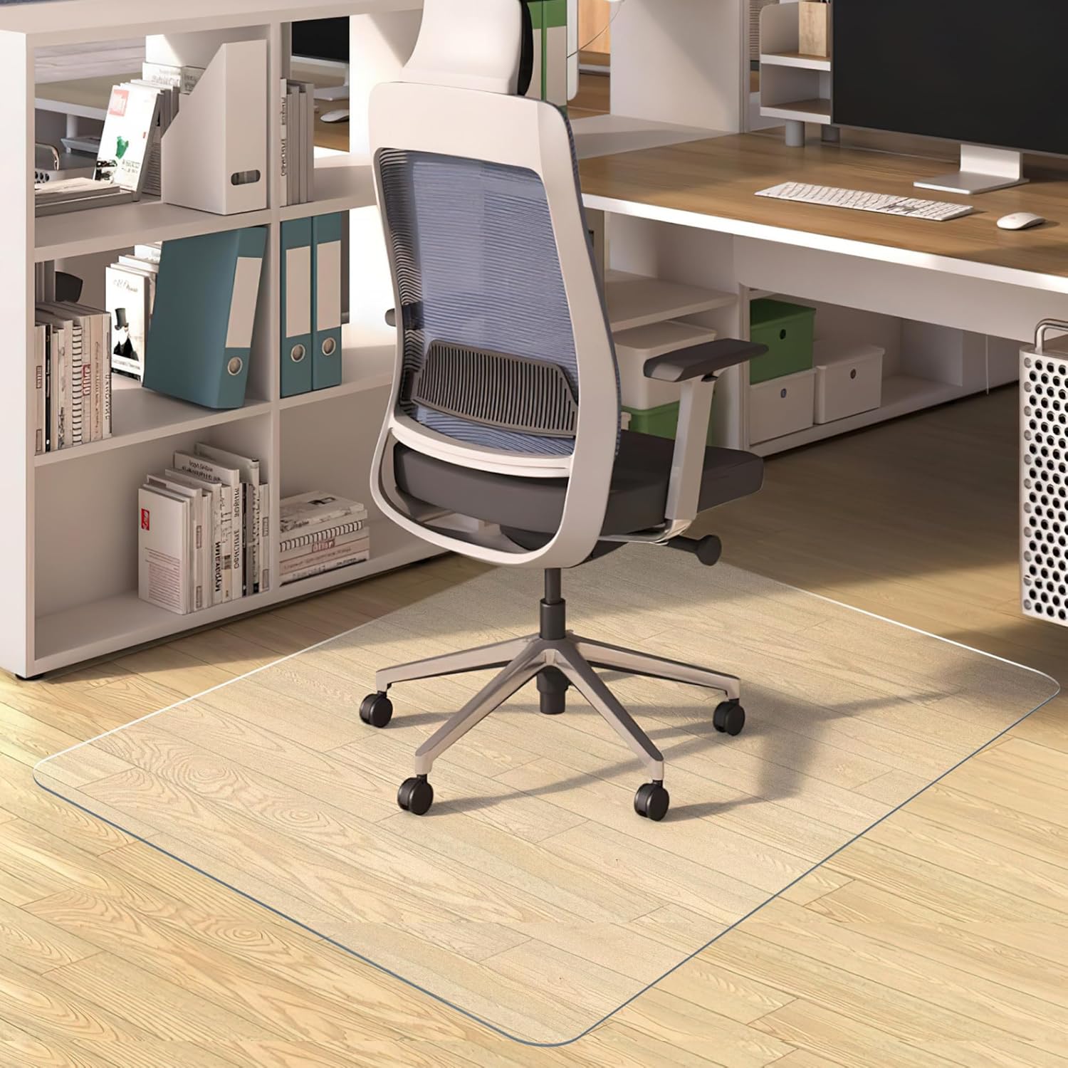 Skwerc Chair Mat, Office Chair Mat for Hard Floors, 3.2mm