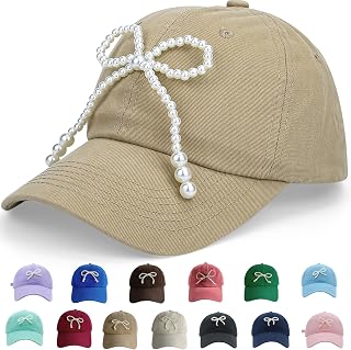 Coquette Baseball Hat Bow Baseball Cap Ponytail Hat for Women Cute Distressed Cap Funny Trucker Hats
