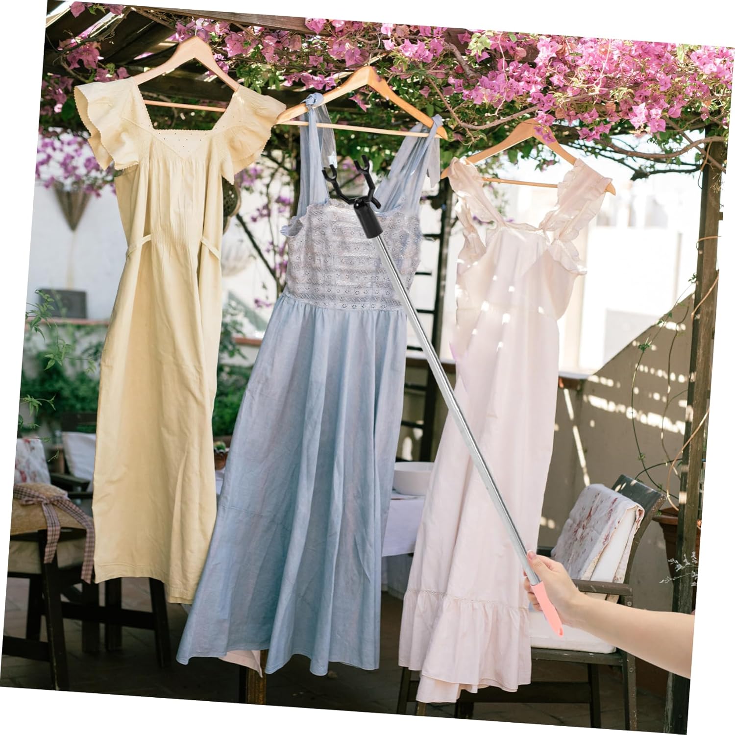 Mipcase 30pcs Metal Tree Branch Supports for Leaning Fruit Trees Outdoor Garden Support Pole Reusable Plant Stakes