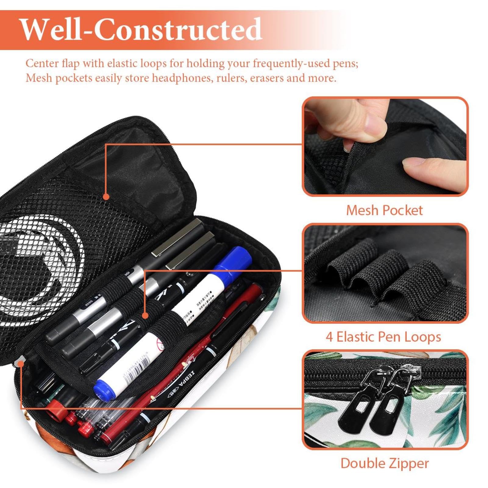 Set di zaino per la scuola con borsa per il pranzo e astuccio, set da 3 pezzi, zaino da viaggio, zaino casual per adolescenti, ragazze, ragazzi, primaria, junior, mezzo, estate, vacanze