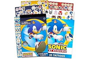 Super Sonico Stickers with Temporary Tattoos