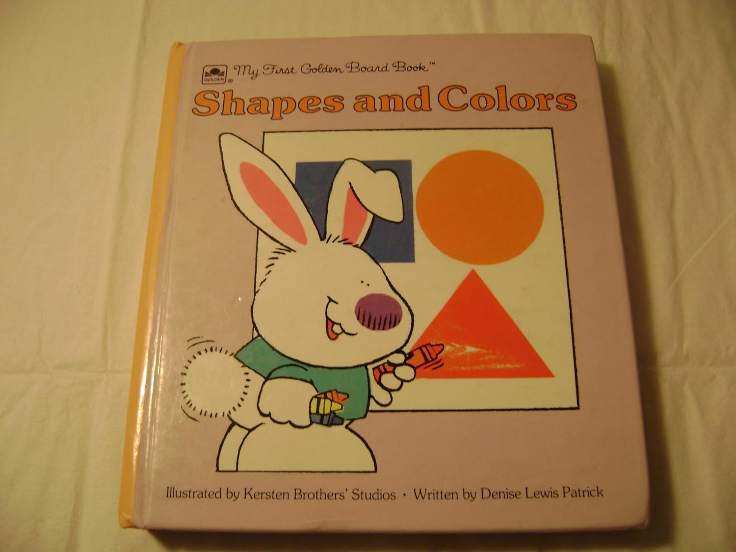 Shapes And Colors (My First Golden Board Book) Kersten Brothers Studios 9780307061348 Amazon