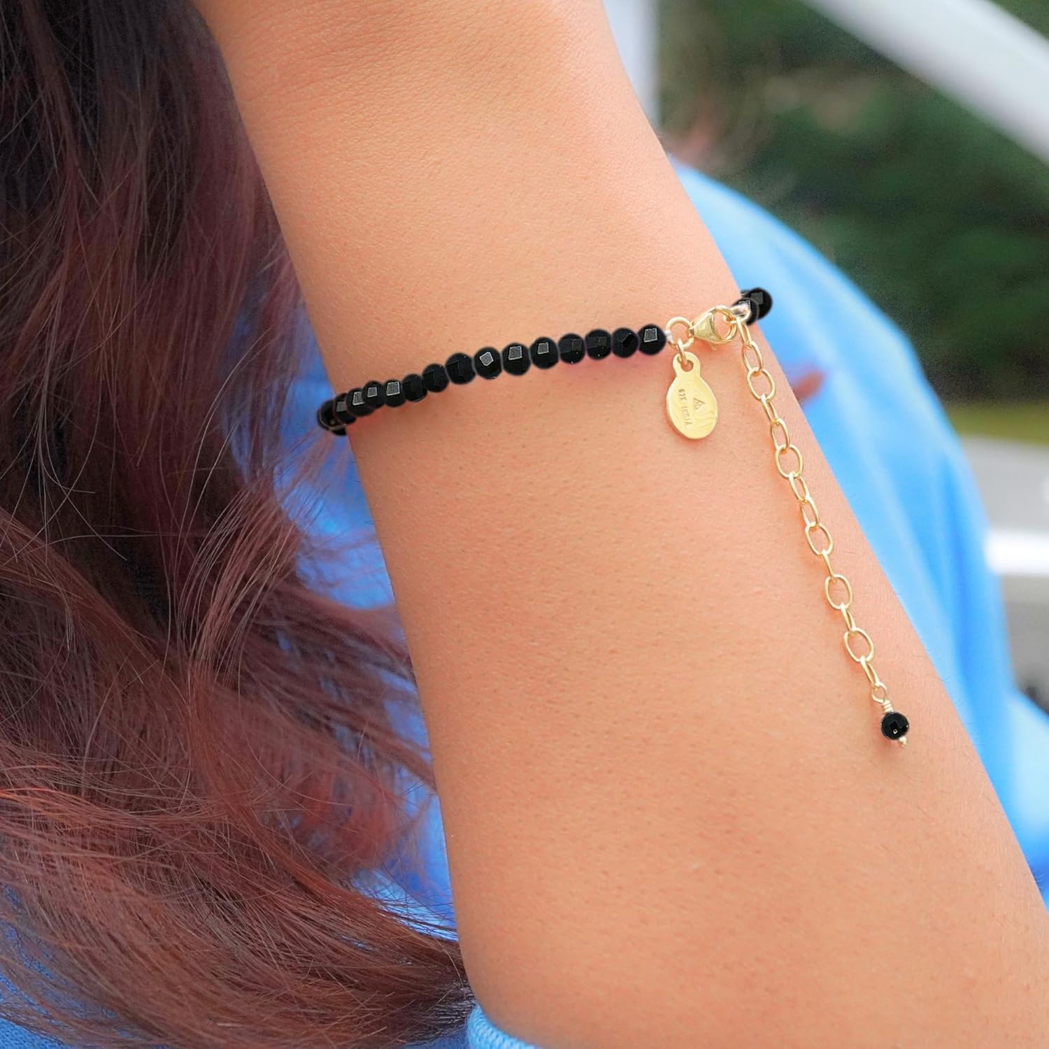 Handmade Crystal Beads Bracelets (Faceted) - Image 2