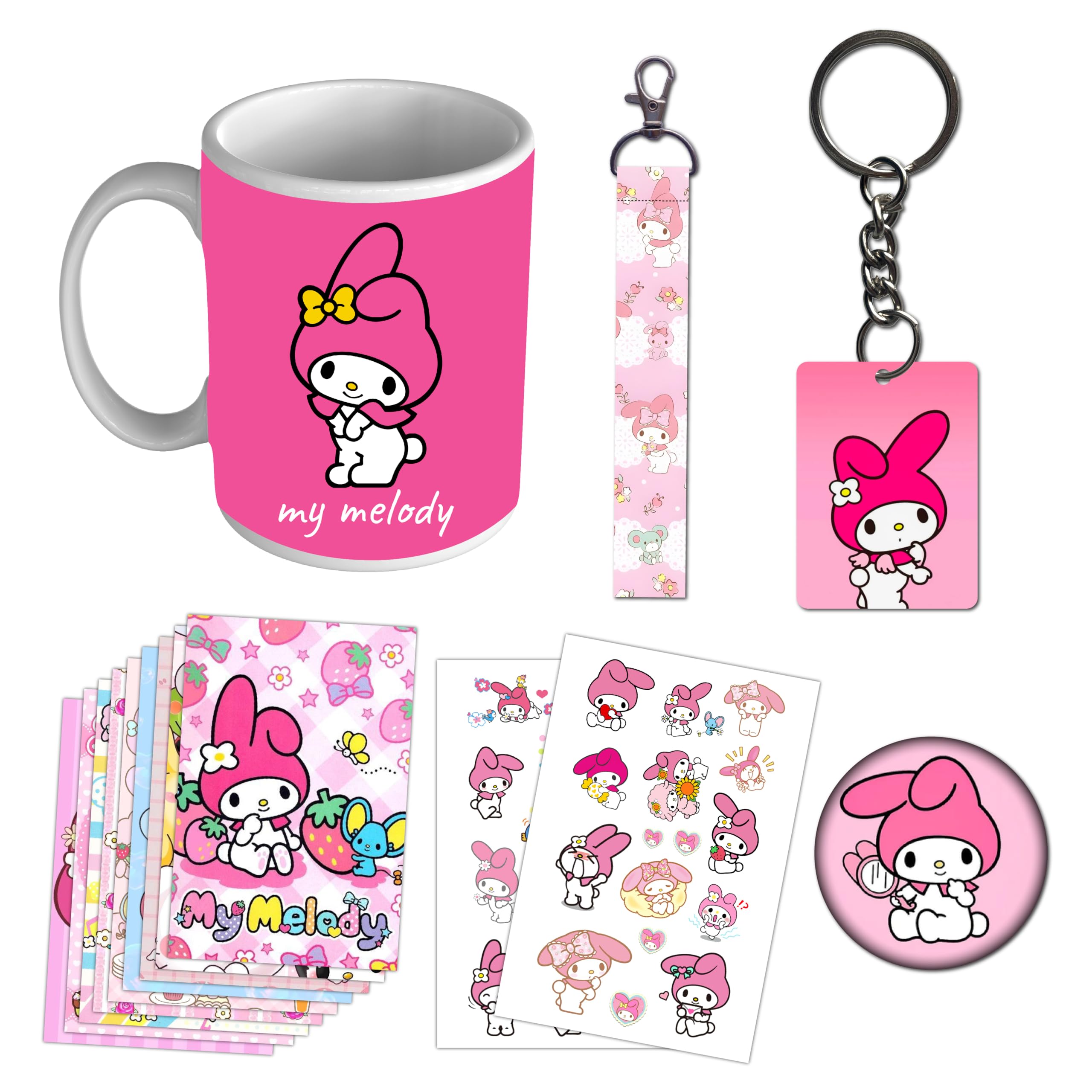 My Melody Combo Kit For Kids,Sanrio Fans | Kawaii Gift Kit