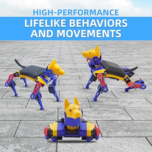 Miniatura 2 de Petoi Kit STEM de perro robot Bittle (construcción) - Kit de construcción de robot de codificación - Fuente abierta programable - Juguete educativo