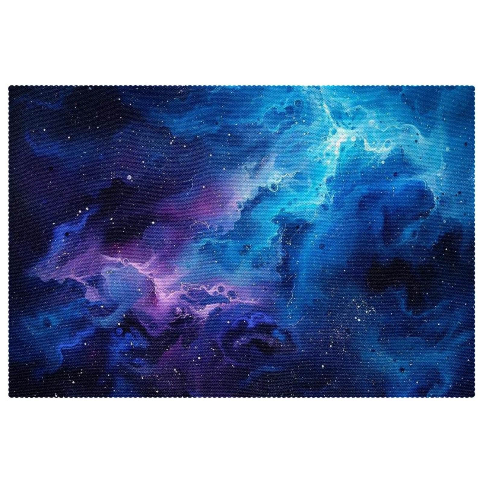 Set de table galaxie en tissu Oxford pour illuminer vos dîners de famille et vos soirées