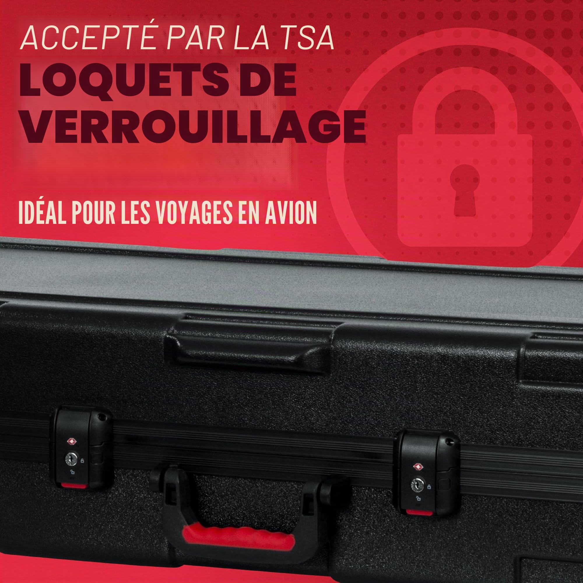GATOR Cases Polyéthylène GTSA pour clavier 61 touches