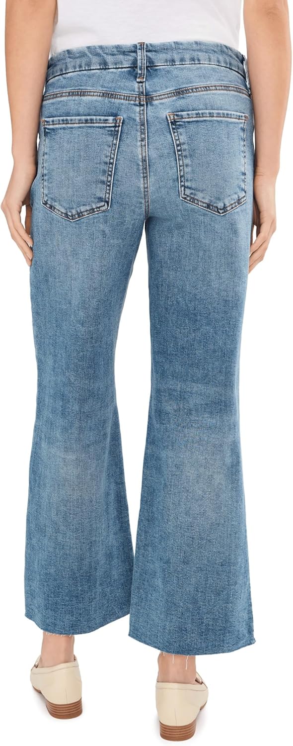KUT from the Kloth Kelsey High Rise Ankle Flare Clean Hem