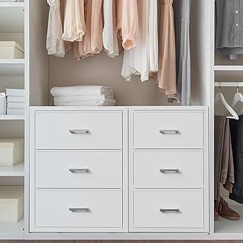 Amazon.com: BOLUO Closet Drawers White Fabric 3 Drawer Small Dresser for Closet Organizers and Storage Bedroom Dorm Modern : Home & Kitchen Amazon.com: BOLUO Closet Drawers White Fabric 3 Drawer Small Dresser for Closet Organizers and Storage Bedroom Dorm Modern : Home & Kitchen