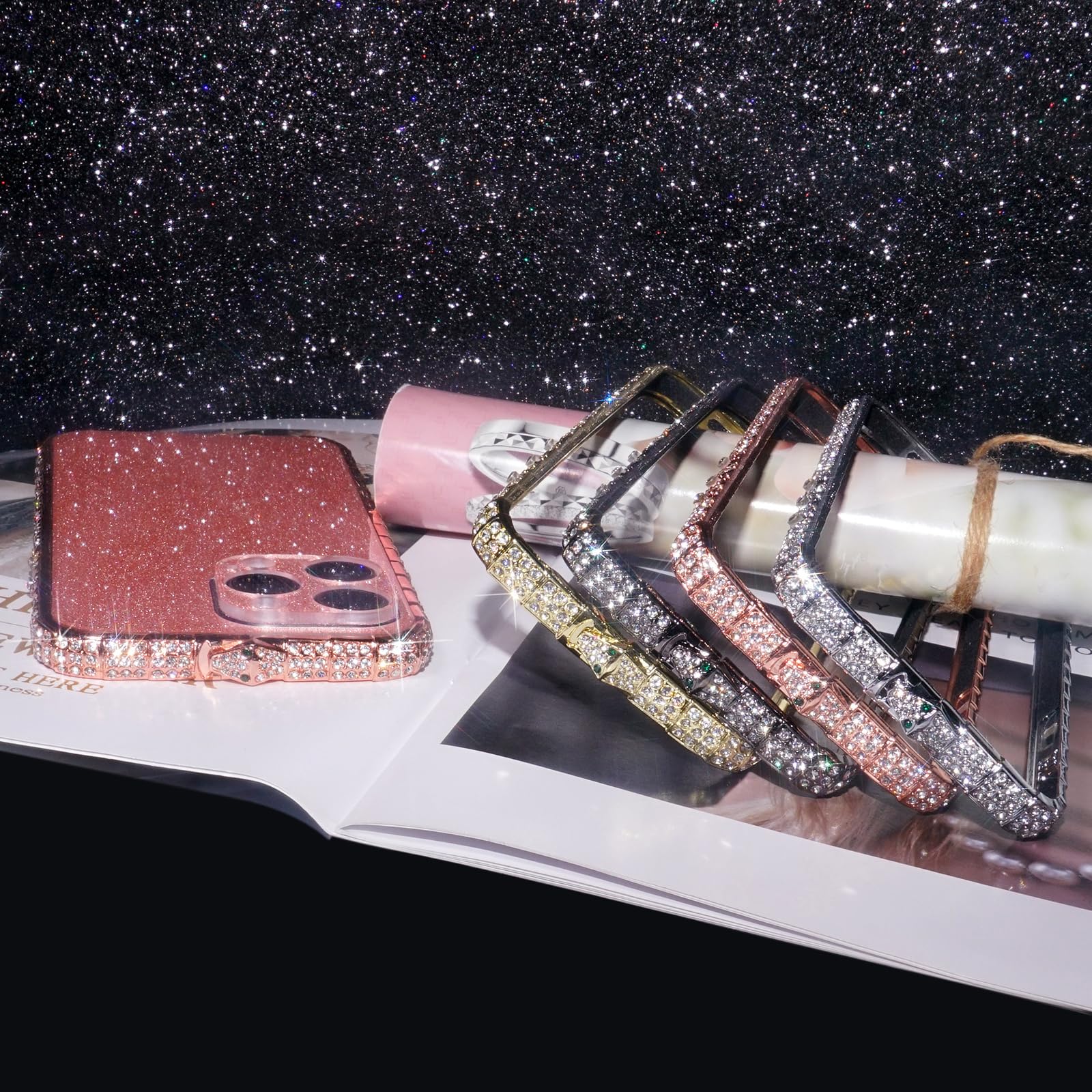 Amazon.co.jp: iPhone X、iPhone Xs対応ダイヤモンドケース