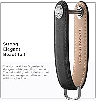 Vista 2 de Northwall Soporte para llavero, llavero de bolsillo seguro, accesorios de llavero para hombres, organizador de llavero ThorKey