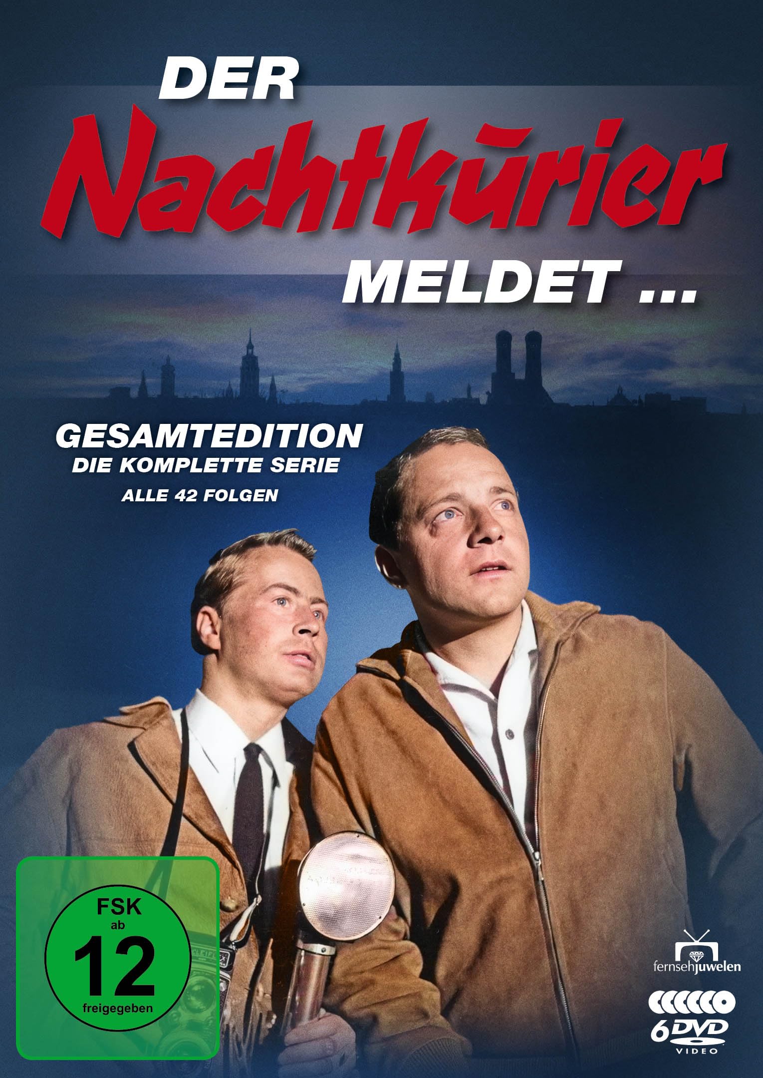 Der Nachtkurier meldet ... Gesamtedition: Die komplette Serie (Alle 42 Folgen)