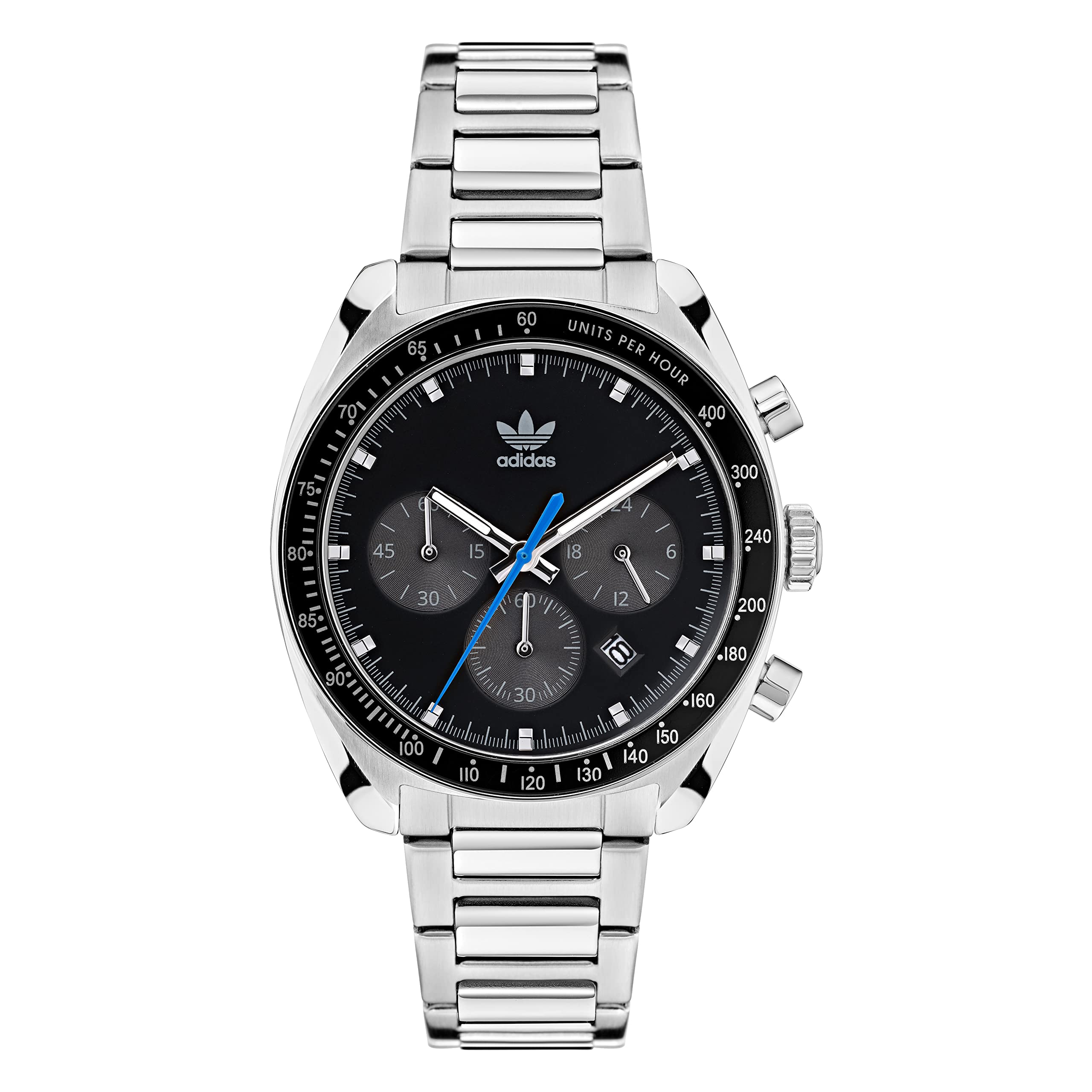 See full amazon price history chart for adidas Stainless Steel Analog Black Dial Silver Strap Unisexs Watch-Aofh230042I adidas Stainless Steel Analog Black Dial Silver Strap Unisexs Watch-Aofh230042I (B0B3LNV3ZH) Amazon Price History, Amazon Price Tracker