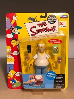 PlayMates The Simpsons Wave 1 Action Figure Homer Simpson