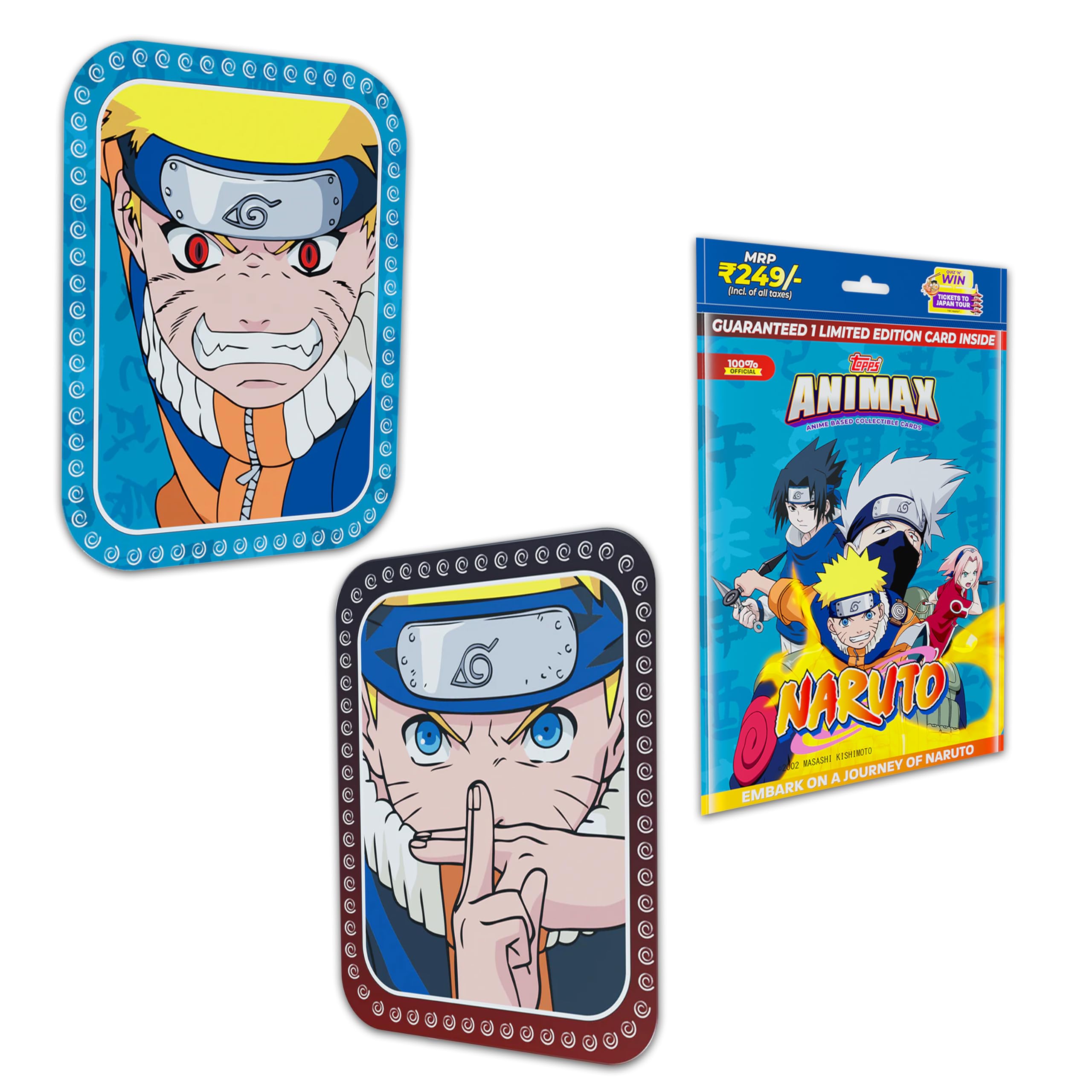 Buy Topps Animax 2024 Official Naruto Collectible Card Game