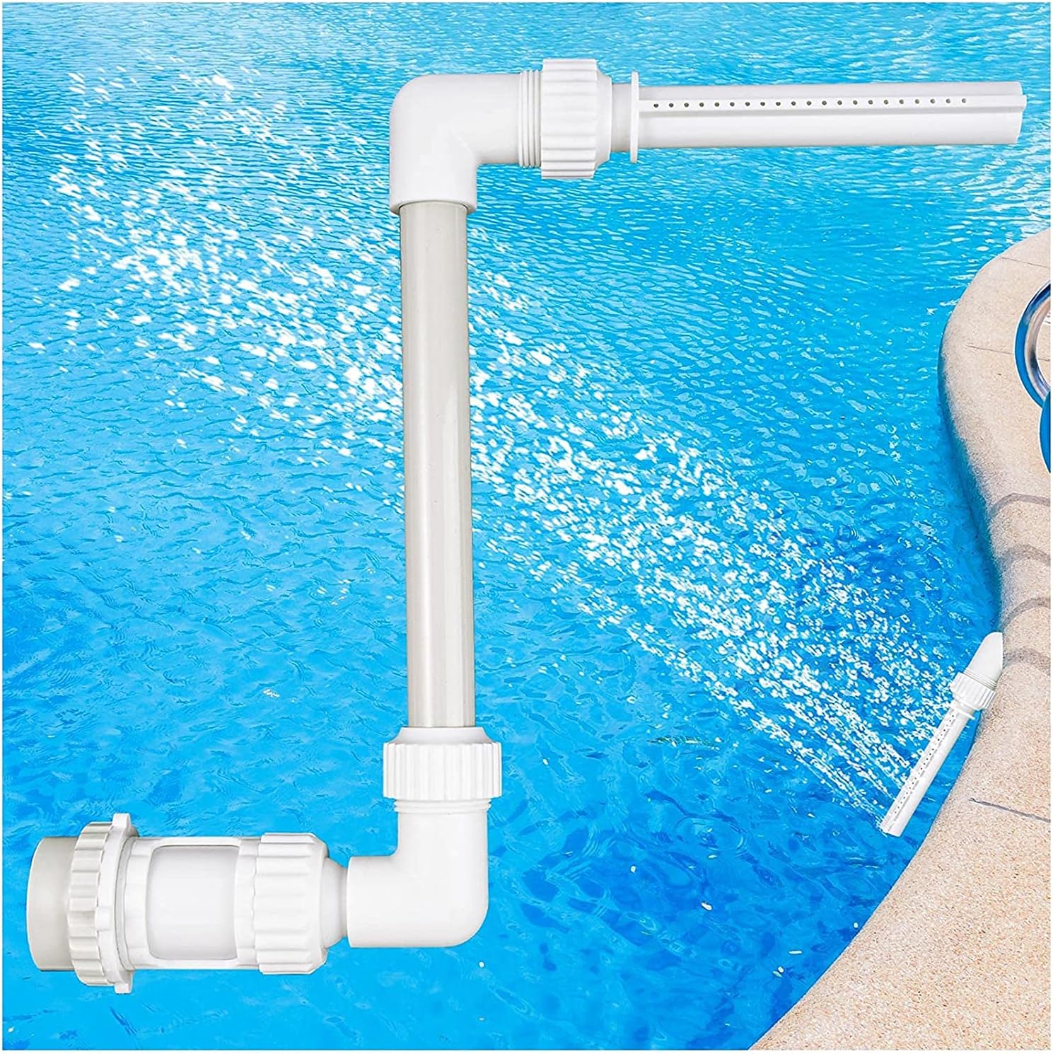 Amazon.com : Pool Waterfall Fountain Spray – Adjustable Pool Water ...
