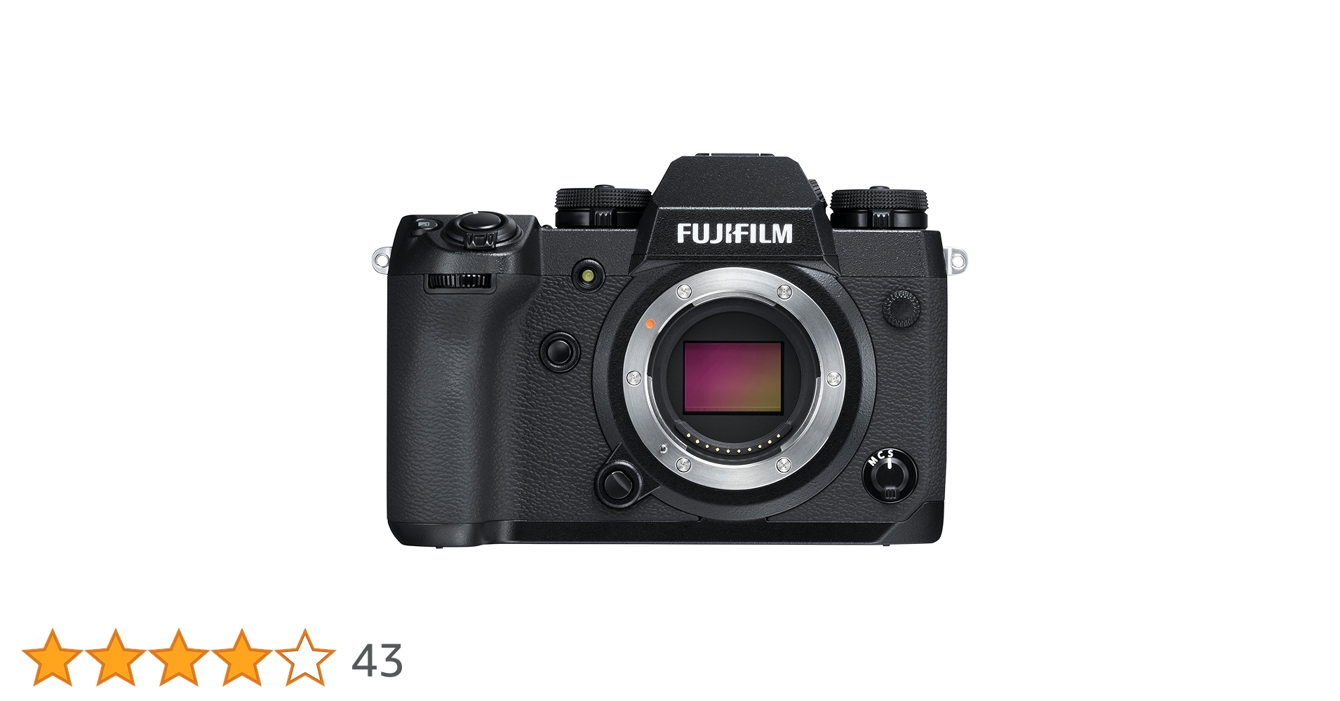 Amazon | Fujifilm ミラーレスカメラ X-H1 24.3MP 本体のみ