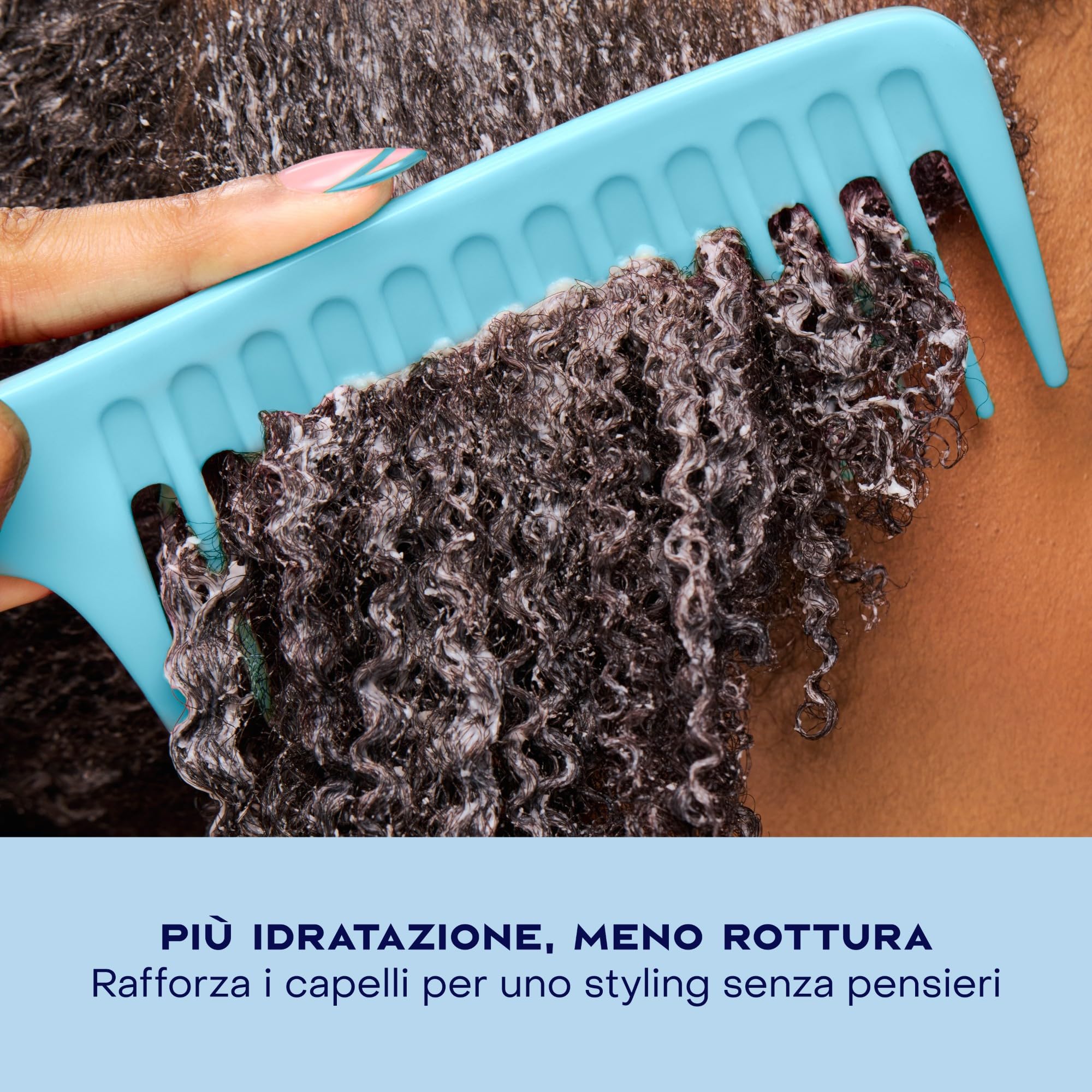 SheaMoisture Maschera Hydrate & Repair Protein Power, Per Capelli Ricci Secchi e Danneggiati, Capelli più Forti, Rottura Ridotta, Con Miele di Manuka, Yogurt, Proteine e Burro di Karité, 355ml
