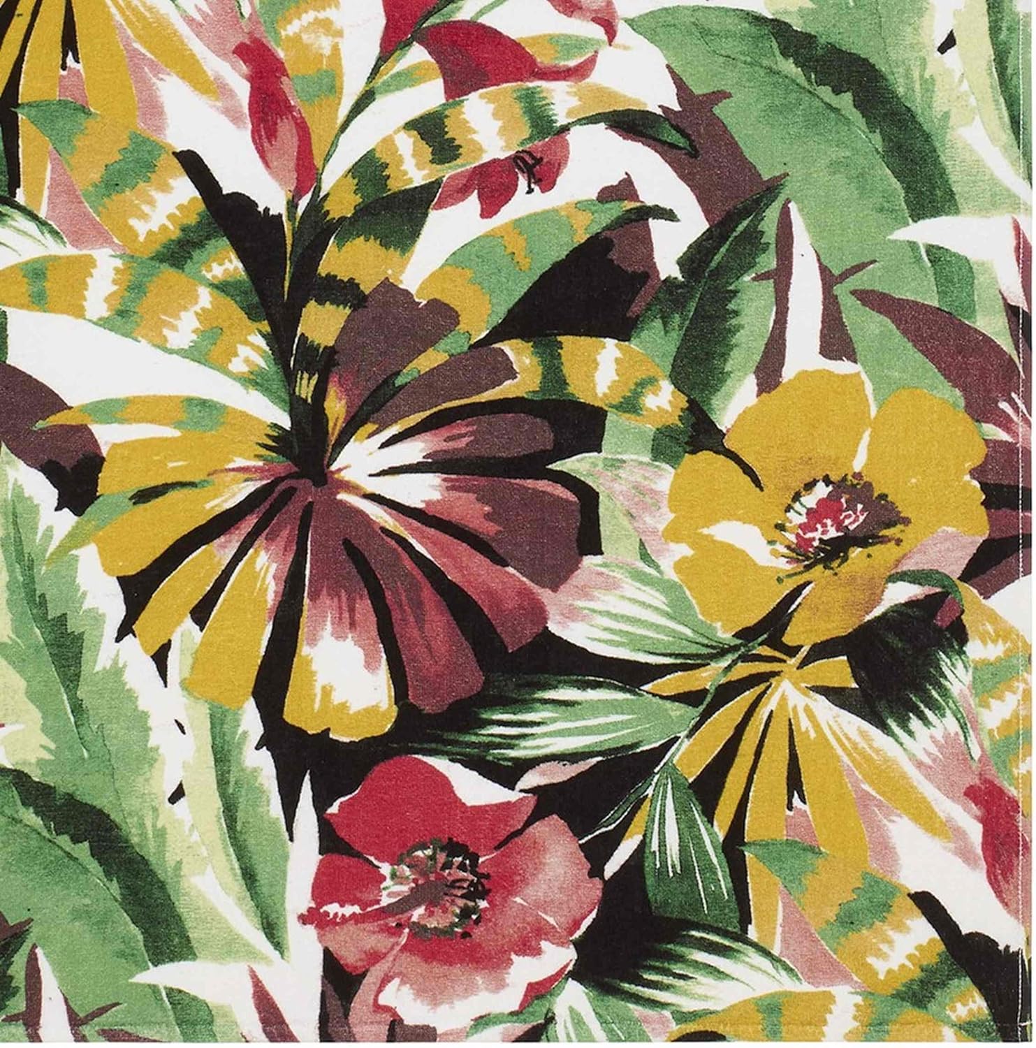 Nicole Miller - Beach Towel, Cotton Sheared Velour with Terry Back, Ideal Beach Essentials, Dorm Room Essentials 36" x 68" (Aria Floral)