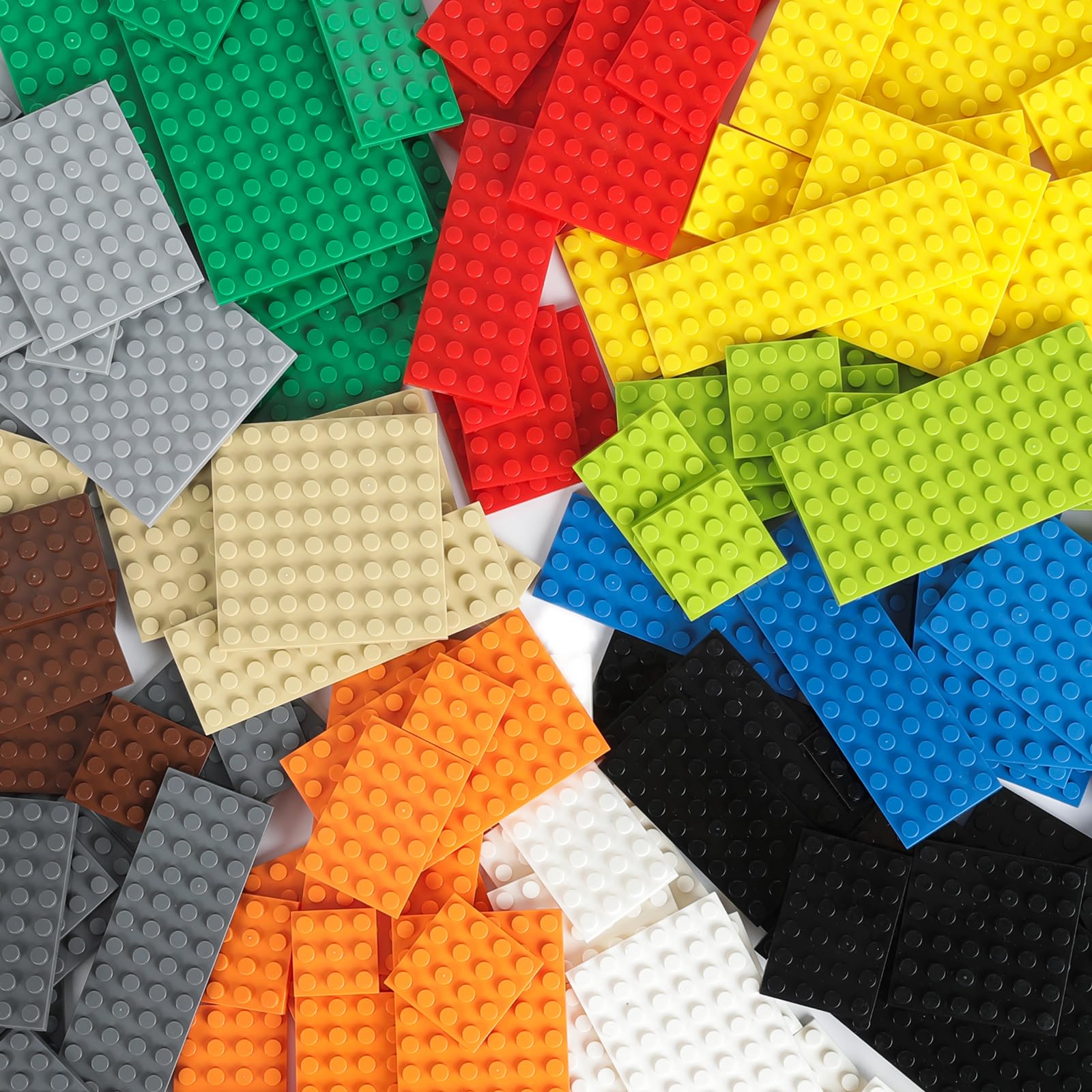  12 Colors 150 Pieces Classic Building Baseplates for All Major Brands Building Blocks
| Compatible with All Major Brand