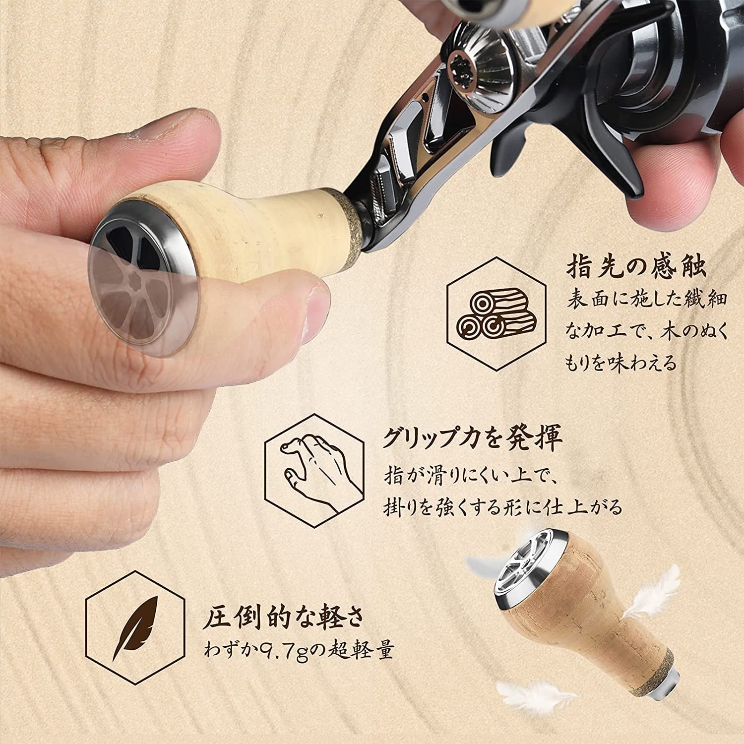 Amazon | ゴメクサス C27 リールハンドルノブ ダイワ (Daiwa) タイプ S