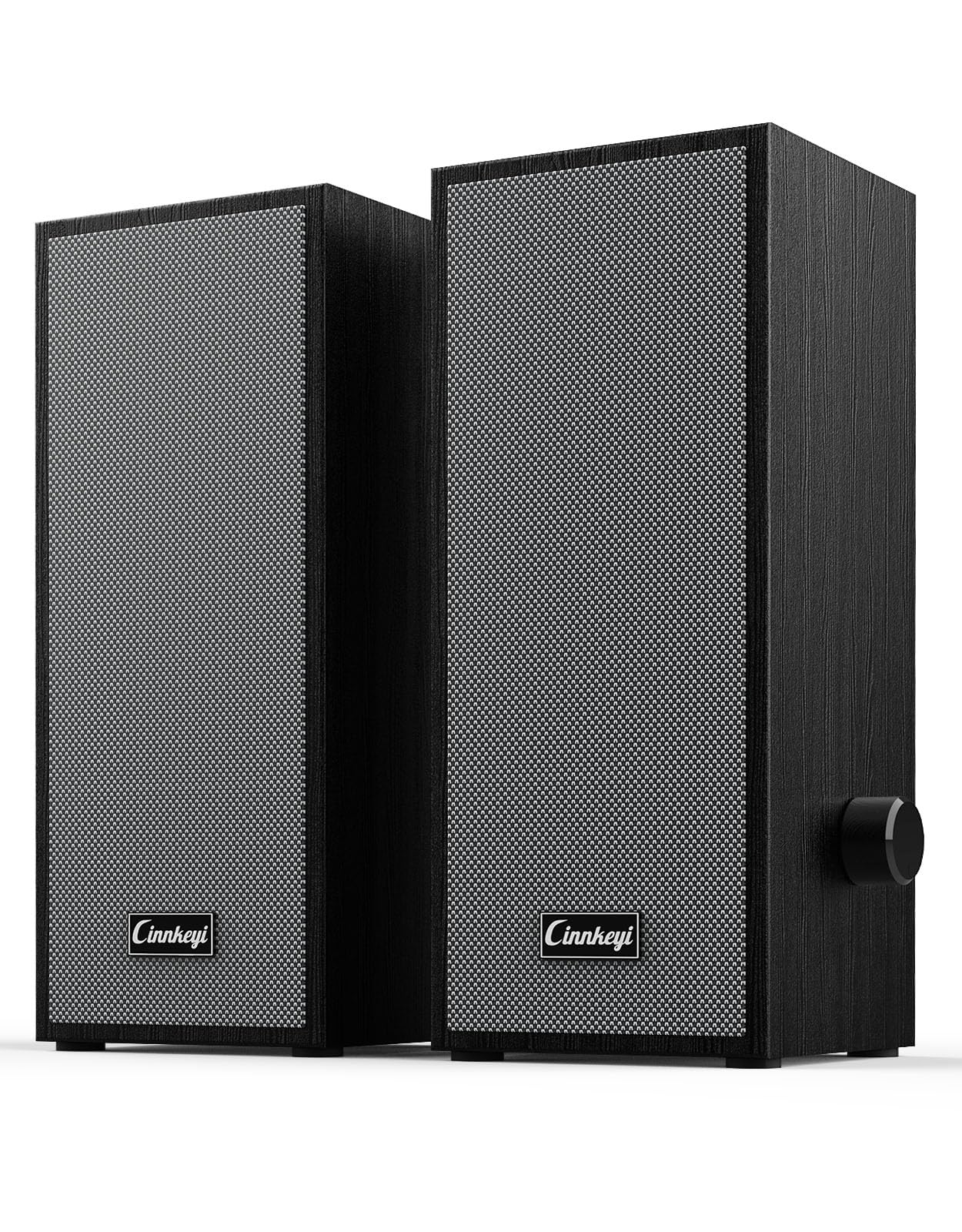 Altavoces de computadora, 2.0 altavoces de computadora de entrada USB, altavoces de PC alimentados por USB con graves profundos, adecuados para computadoras de escritorio/portátiles
