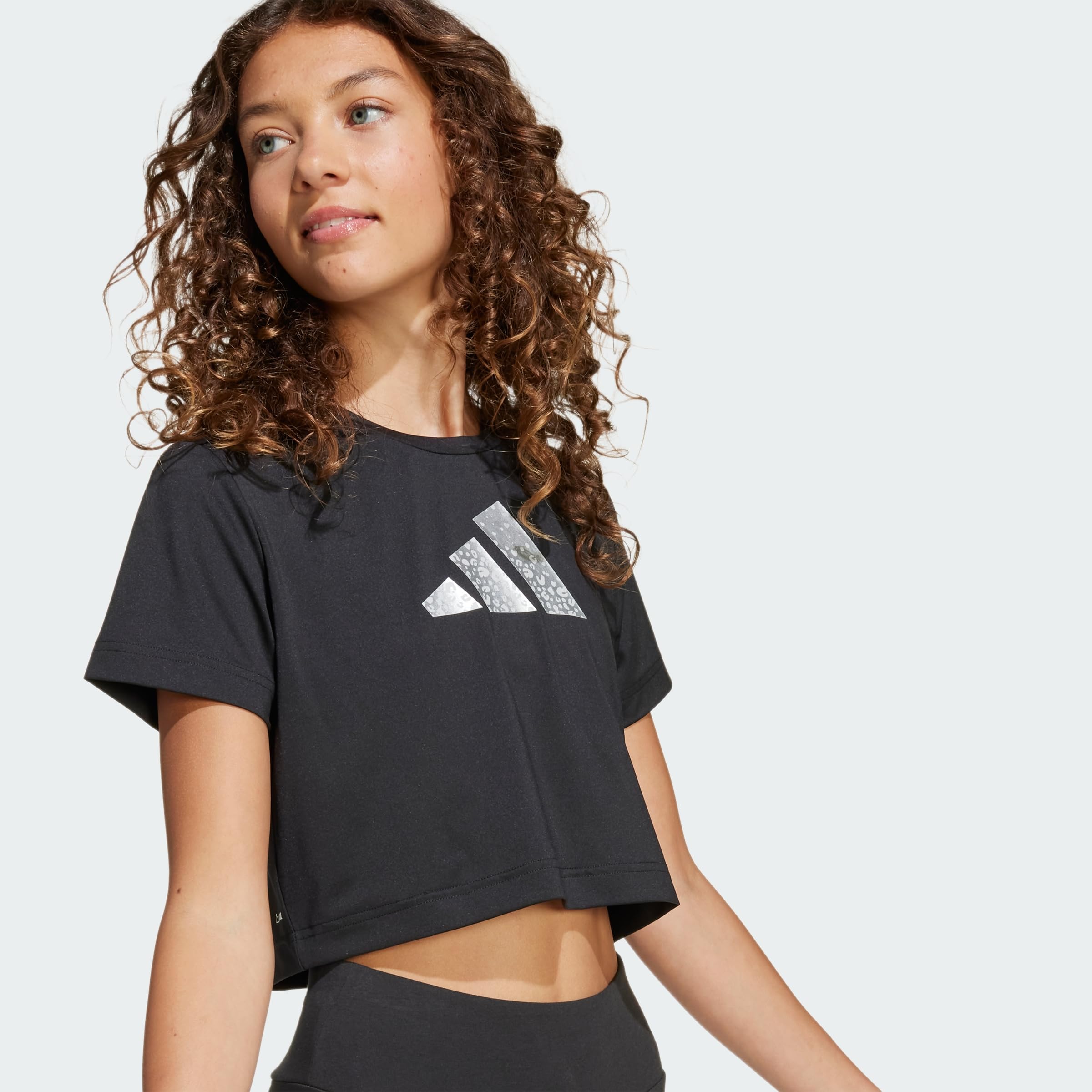 adidas Girl'S Camiseta Training Essentials Glam Print
