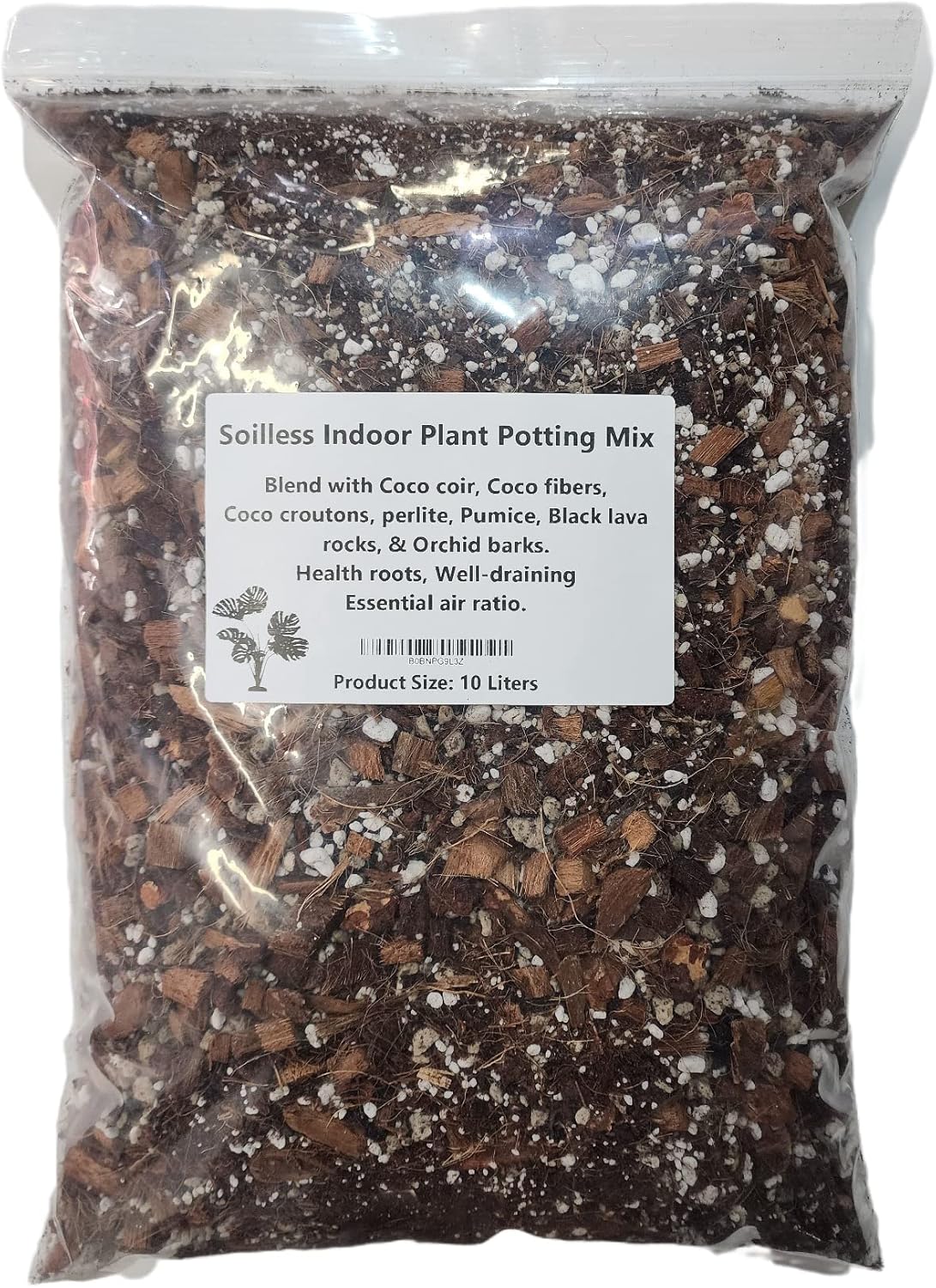 10 LitresAroid Mix for PlantsSoilless Potting MixWith Coco Fiber