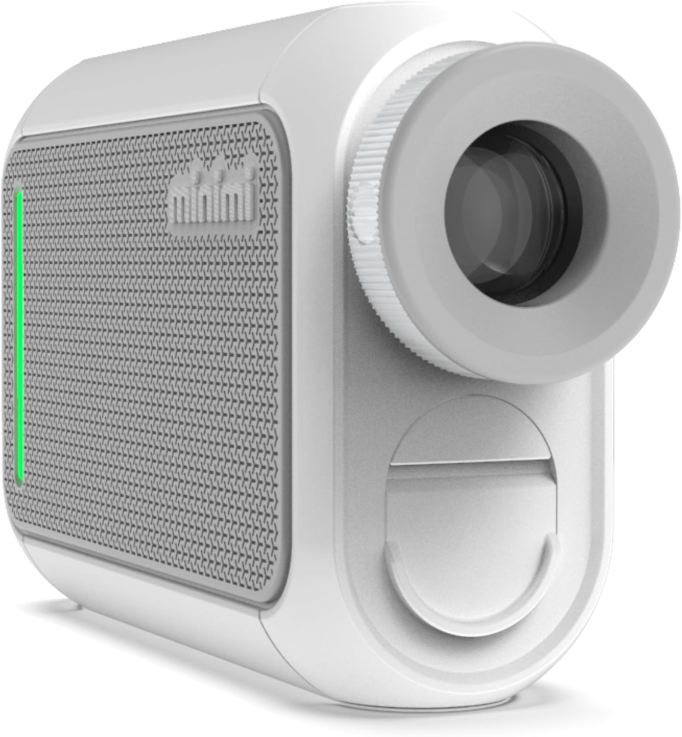 CaddyTalk Minimi NR, The Most Feature-Packed Golf Laser Rangefinder, Magic Slope, E-Slope, 6X Super Clear View, 10-1200M, Water Resistant, 700mAh Rechargeable Battery, Rangefinder Case