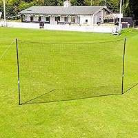 NWS Cricket Warm-Up Throw-Down Practice Nets | 9ft High Non-Permanent Nets, 13/40/65ft Lengths, Premium UV Netting