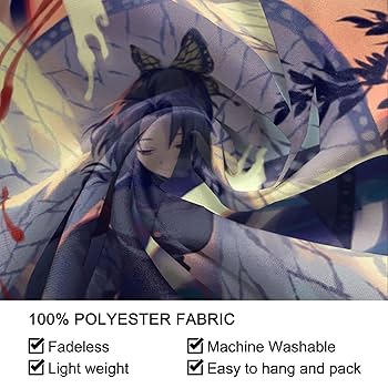 鬼滅の刃 タペストリー 約150cm x 100cm 4枚セットのれん 鬼滅の