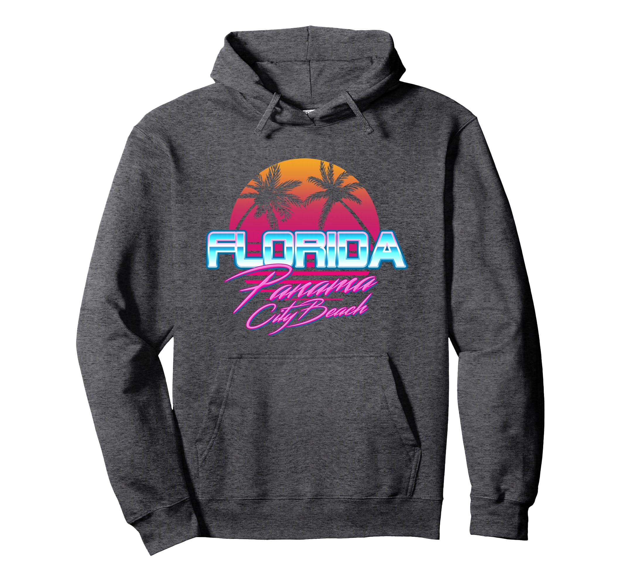 Panama City Beach Florida Vintage Graphic Pullover Hoodie