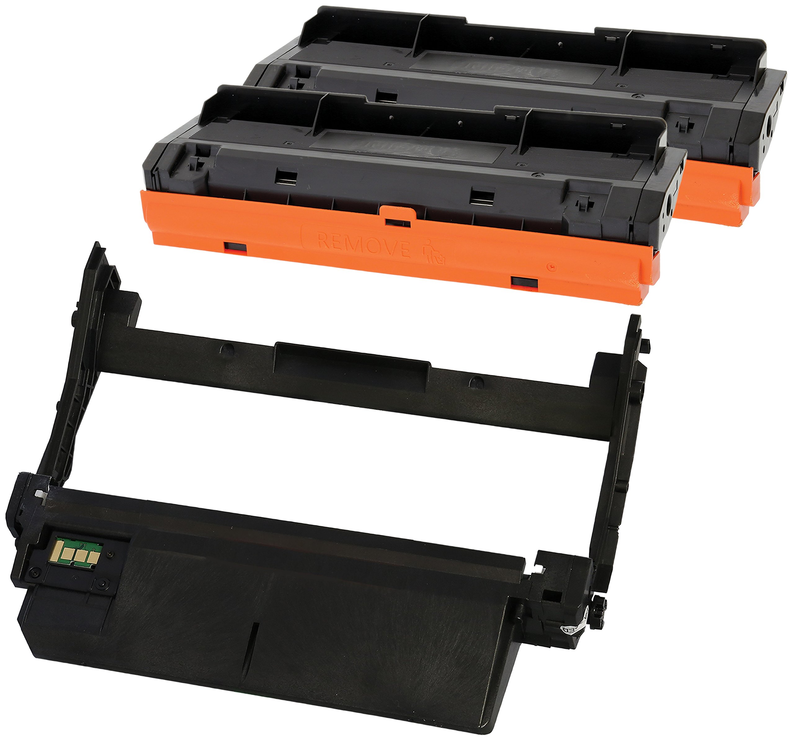 TONER EXPERTE® Unità tamburo compatibile MLT-R116 + 2 cartucce toner MLT-D116L per Samsung Xpress SL-M2625 M2625D M2675FN M2825ND M2825DW M2835DW M2875FW M2875ND M2885FW