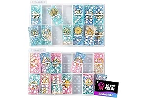 Premium LET'S RESIN Domino Resin Mold for Making Standard Size, Glossy and Durable Dominoes