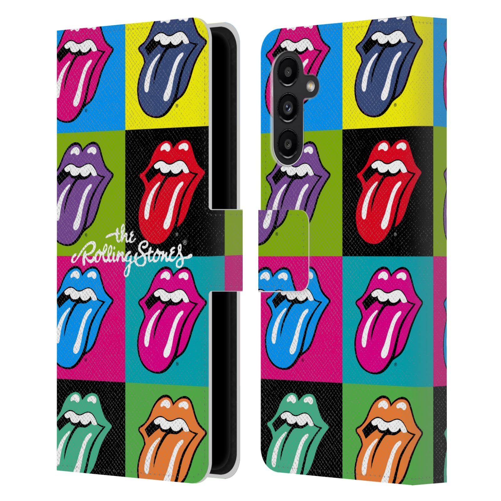 Funda para Samsung A13 5G ideal para conciertos Pop Art The Rolling Stones 7