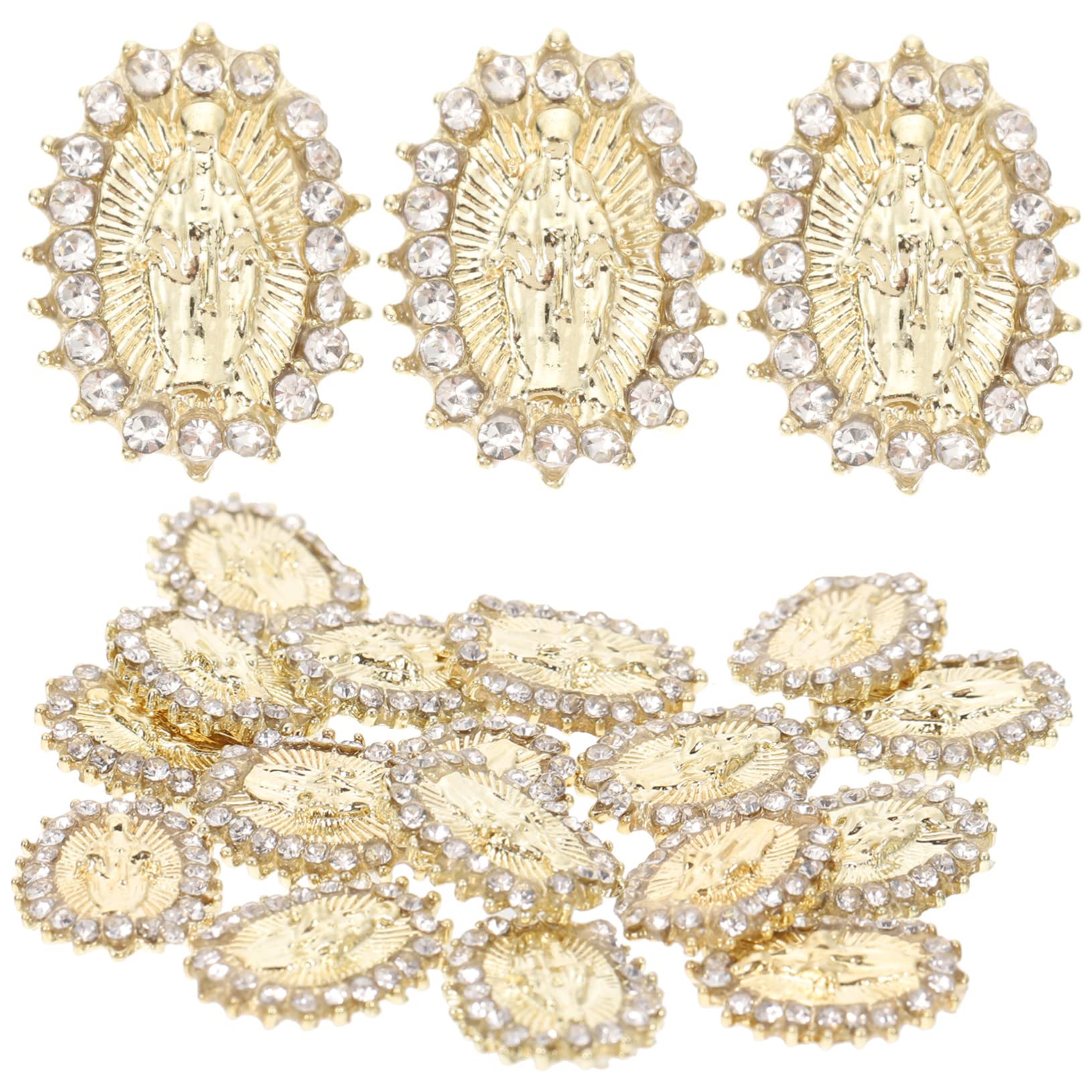 VALICLUD 5 set Gioielli Con Diamanti Per Unghie Ciondoli Per Unghie Punte Per Unghie Manicure Strass Nail Art Decorazioni Per Nail Art Decorazioni Per Nail Art 20 pezzi * 5