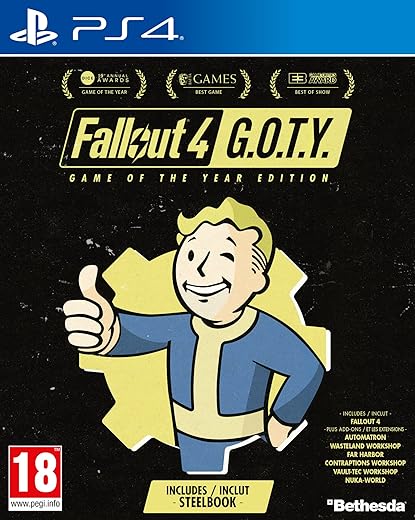 Fallout 4 GOTY – Fallout |25th Anniversary Steelbook Edition | PlayStation 4 (PS4)